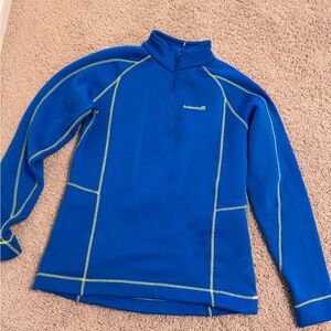 Avalanche Blue Fleece with Green Size XL